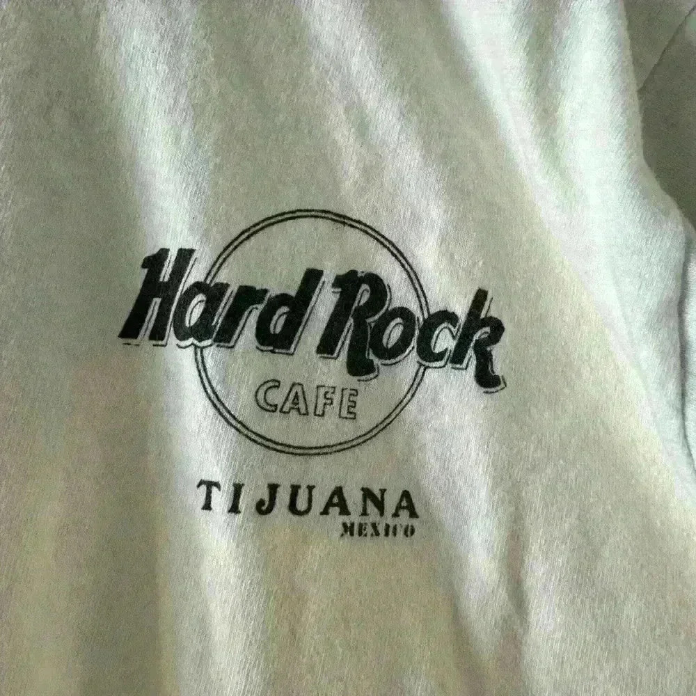 VINTAGE - Hard Rock Cafe Tijuana Double Collar Tee - Size Large - Picture 4 of 7